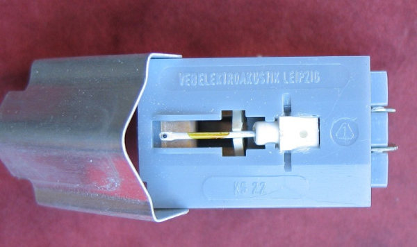 Abtastsystem, Plattenspielernadel RFT, Tonabnehmer, KS 22, DDR, unbenutzt