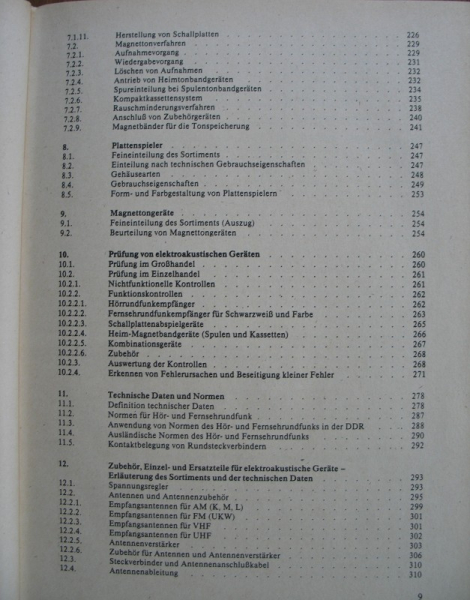 Elektroakustische Heimgeräte, DDR 1986