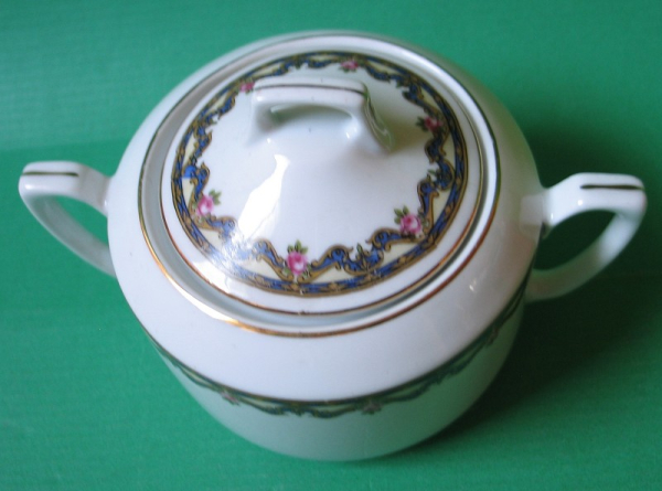 Zuckerdose Fraureuth, 15495, Porzellan, um 1930