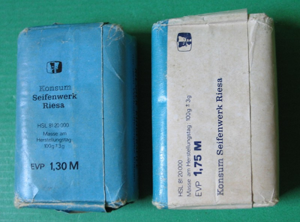 Kinderseife, Karibik, 2 Stück Florena Seife, DDR