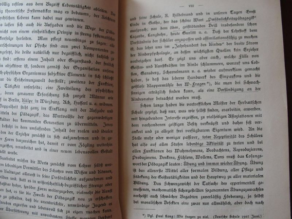 Pädagogische Psychologie auf Grund von Erfahrung, Experiment und Kinderforschung, 1909