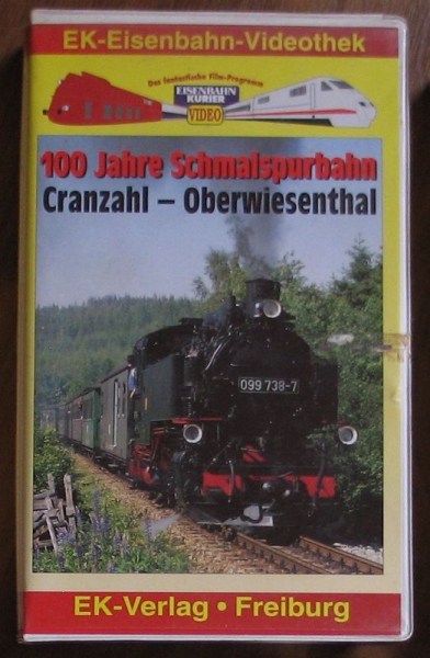 100 Jahre Schmalspurbahn Cranzahl- Oberwiesenthal, 1997, Videokassette
