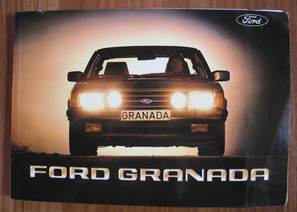 Bedienungsanleitung Ford Granada + Prospekt Zubehör