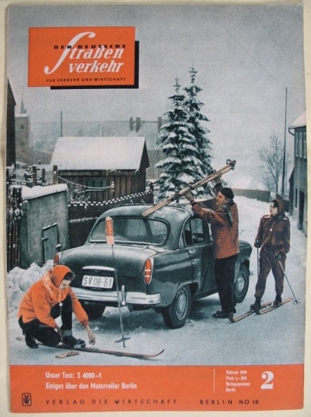 2/1959, Testbericht IFA S4000-1, Norton 250cm³, Roller IWL-Berlin