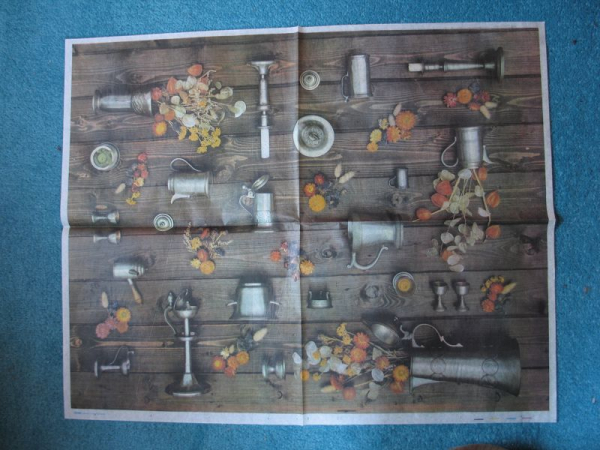 Geschenkpapier aus DDR- Zeiten, 14 Bögen, DEWAG