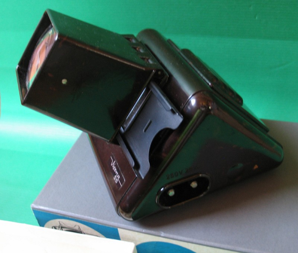 Diabetrachter VISENA 55, DDR, VEB Pentacon Dresden, Bakelit