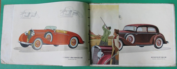 Mercedes-Benz Typ 230 Prospekt 30-er Jahre
