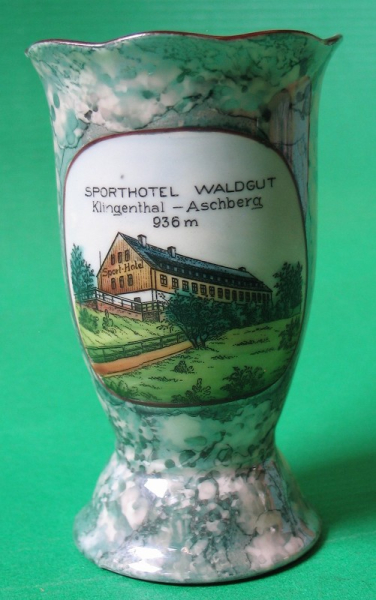 Sporthotel Waldgut Klingenthal Aschberg, Vase DDR