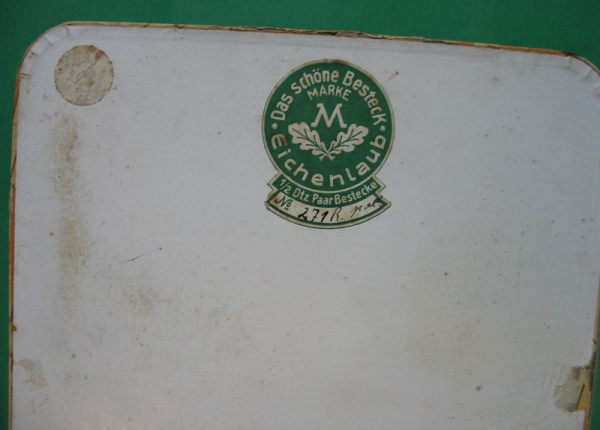 Besteck Marke Eichenlaub, Aug. Merten Ww. Solingen GR. Rostfrei