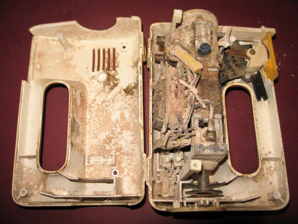 AKA Mixer, Handrühr- und Mixgerät, Rührgerät, AKA RG28s, orange, DDR, #2