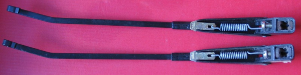 2 Scheibenwischer, Wischerarme Trabant 601, DDR, schwarz, unbenutzt, #8