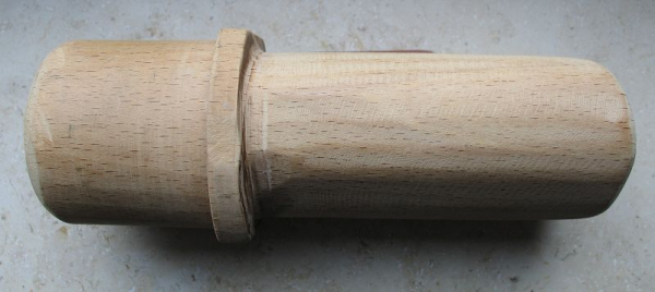 Stopfer für Reibe- und Schnitzelgerät, Komet KM7, KM8, aus Holz