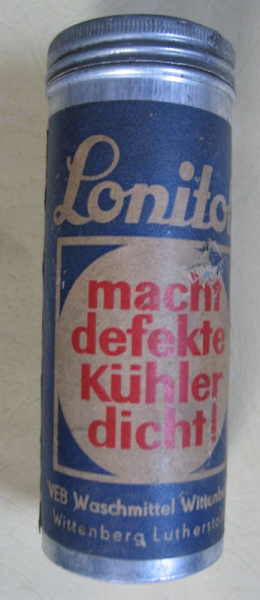 Lonitol Kühlerdicht, DDR, VEB Waschmittel Wittenberg