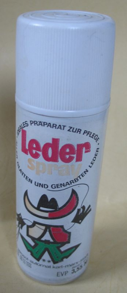 Leder Spray, DDR, VEB Aerosol-Automat Karl-Marx-Stadt