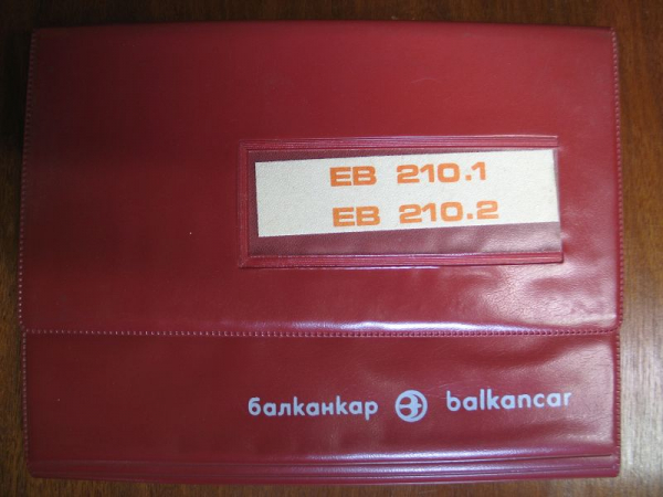 Elektro- Gabelstapler "Balkancar", EB 4210.1, 210.2, Betriebs- und Bedienungsanweisung, 1984