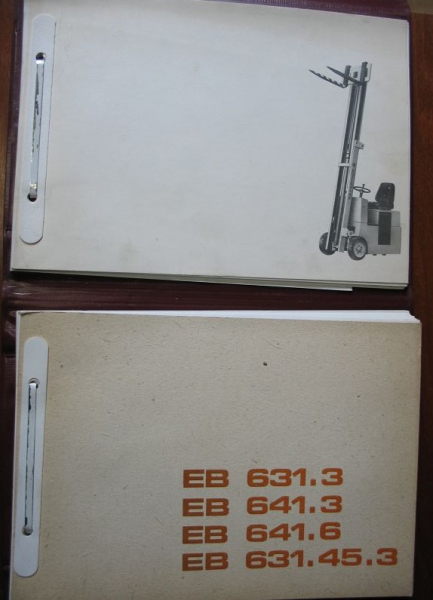 Gabelstapler "Balkancar", EB 631, EB 641.3, EB 641.6, EB 631.45.3, Ersatzteilkatalog