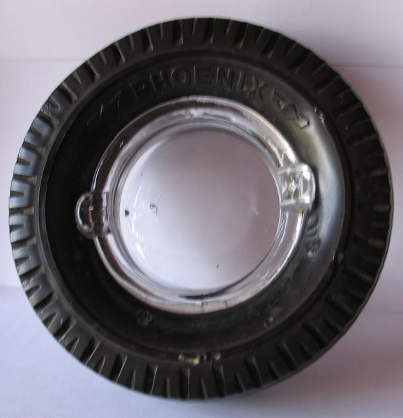 Aschenbecher Phoenix Reifen, Reifenaschenbecher, 60-er Jahre