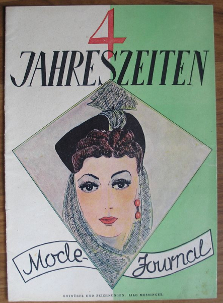Mode-Journal Lilo Messinger Berlin, 1948, 4 Jahreszeiten