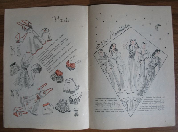 Mode-Journal Lilo Messinger Berlin, 1948, 4 Jahreszeiten