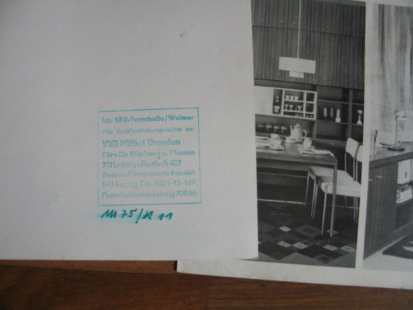 Prospekte + Foto VMI Modell Eisenberg, VEB Möbelkombinat Eisenberg Werk Gera, DDR 1975, #4