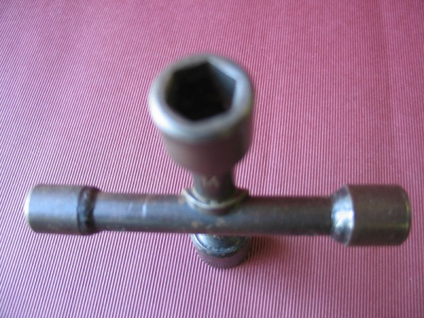 Steckschlüssel, Bordwerkzeug DDR, 10, 13, 14, 17