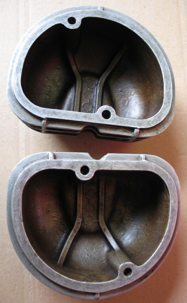 Ventildeckel BMW R25, R 25, 2 Stück