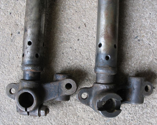 Gabel, Gabelrohre BMW R25, R 25, 2 Stück