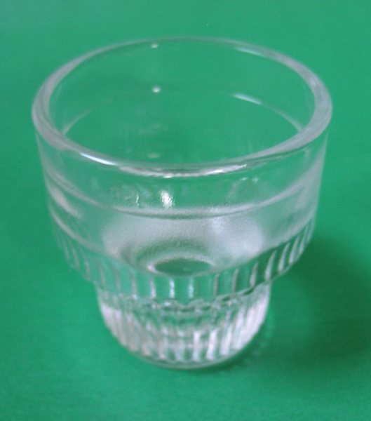 Schnapsglas DDR, Mitropa, Konsum, HO, 4 cl