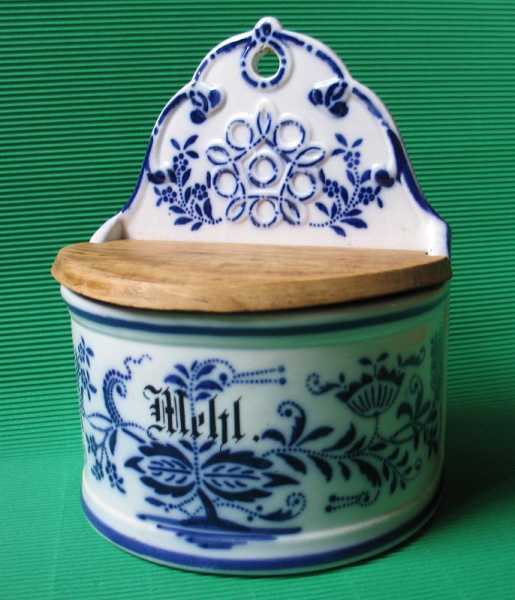 Mehl Wandbehälter, Mehlbehälter, Gründerzeit