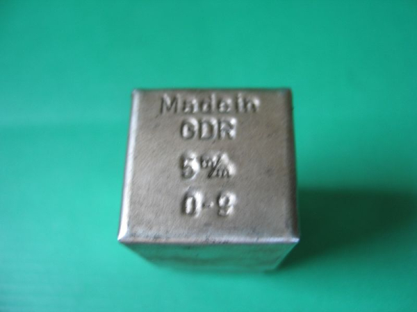 Schlagzahlen aus DDR- Zeiten, 5 mm, #11