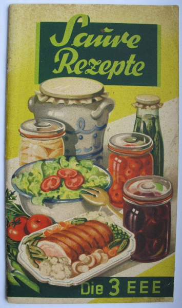 Max Elb Dresden, Prospekt Elb's Essig-Essenz, 30-er Jahre