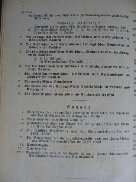 Handbuch der Kirchen-Statistik für das Königreich Sachsen, 1882