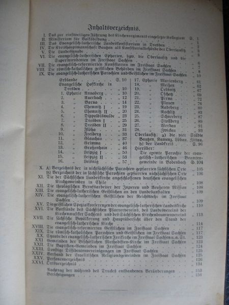 Handbuch der Kirchen- Statistik für das Königreich Sachsen, 1925