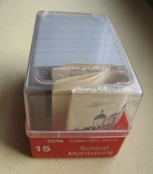 DEFA Color- Dia- Serie , Schloß Moritzburg, 15, DDR um 1980