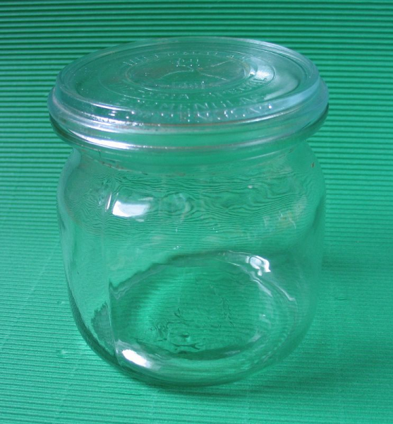 VICTORIA Böhmenglas, Einkochglas, Konservenglas, Einweckglas, 20-er/ 30-er Jahre