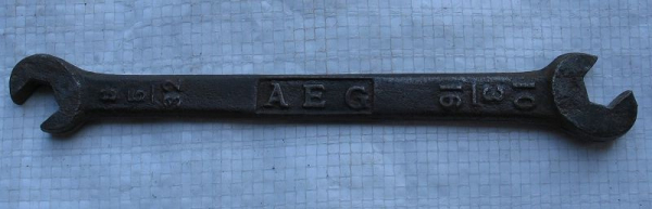 Maulschlüssel AEG, 8 und 10 mm, 3/16 und 5/32, #8