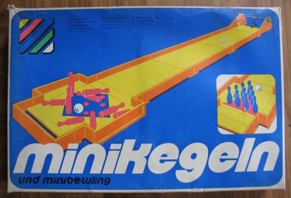 Minikegeln, Minibowling, VEB Metaplast Quedlinburg, DDR um 1980