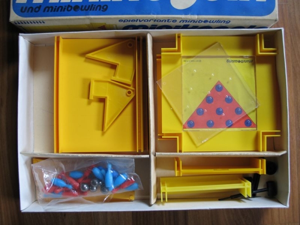 Minikegeln, Minibowling, VEB Metaplast Quedlinburg, DDR um 1980