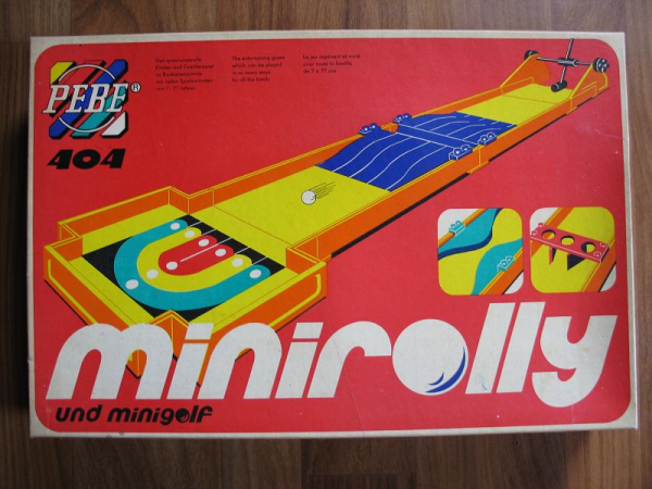 Minirolly und Minigolf, PEBE 404, DDR um 1980