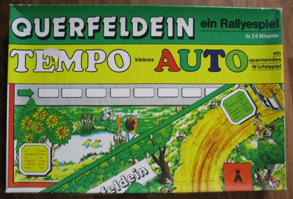Querfeldein, Ein Rallyespiel, Plasticart, DDR 80-er Jahre
