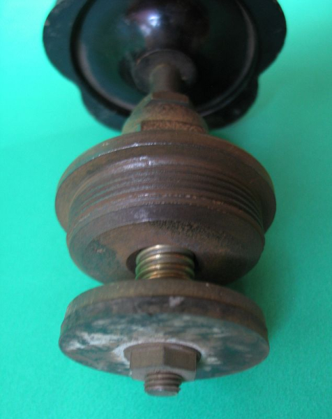 Ventil, Einsatz für Wasserhahn, Absperrventil, Gewinde 2 Zoll, DDR, #19