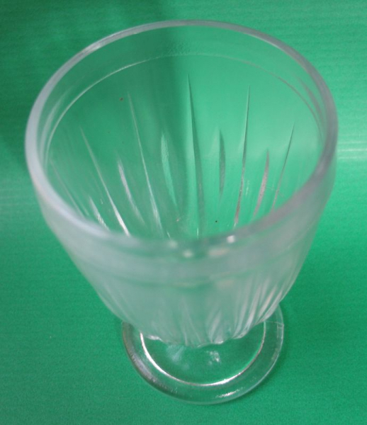 Grogglas, Pressglas, Teeglas, Eisbecher, Mitropa, HO, Konsum, #4