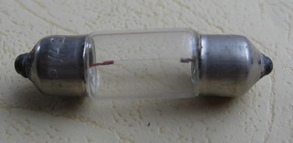 NARVA MZG3, MZG 3, Soffitte 2,5 Volt 0,1 Ampere