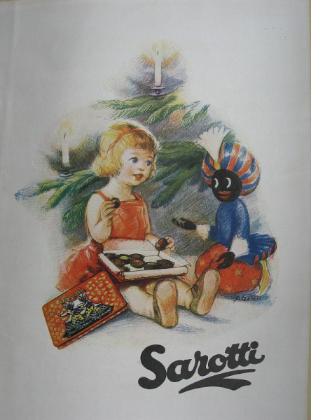 Sarotti, Zwei Mohren Mischung, Inserat, 1927
