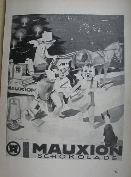 MAUXION Schokolade, Inserat