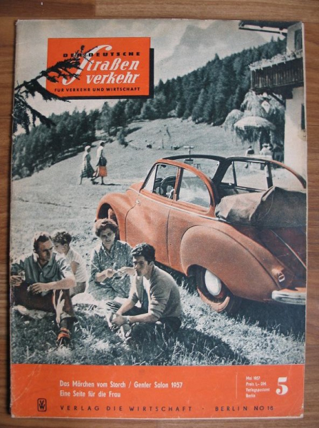 Heft 5/ 1957, Genfer Salon 1957, Lancia Appia, Ferrari 250 GT, Dauphine