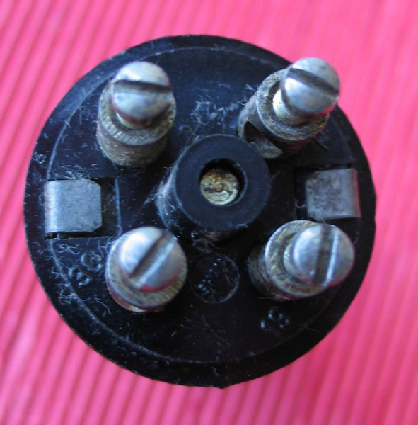 Zugschalter, Sirokko-Benzinheizung, SH4/4, DDR, unbenutzt