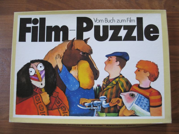 Vom Buch zum Film, Film- Puzzle, VEB Piko Elektrik Meiningen, DDR