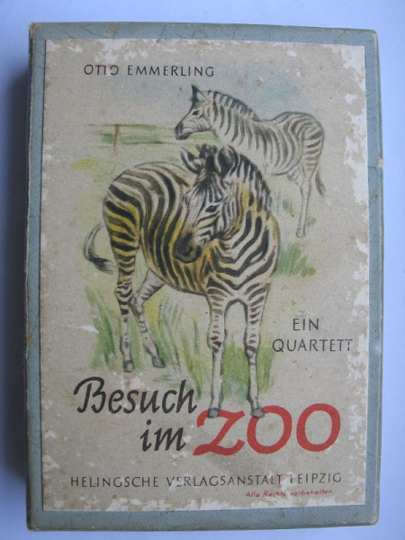Besuch im Zoo, Quartett DDR um 1950, #140