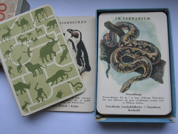 Besuch im Zoo, Quartett DDR um 1950, #140